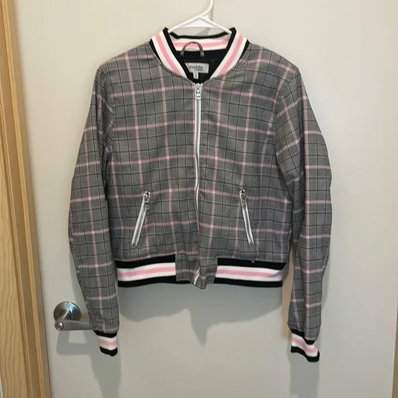 Charlotte russe bomber jacket hot sale